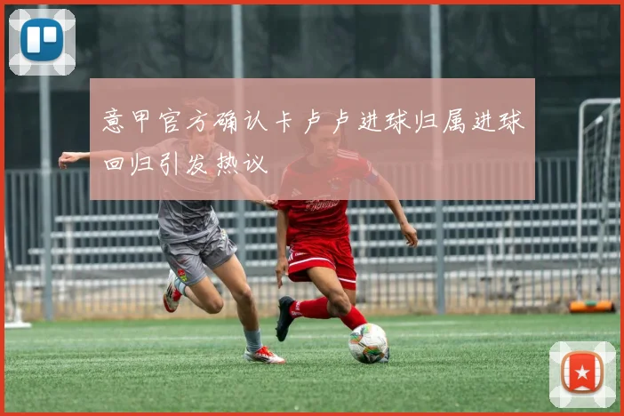 意甲官方确认卡卢卢进球归属进球回归引发热议